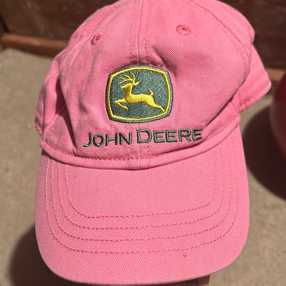 John Deere toddler cap